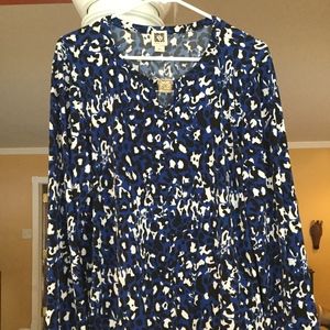 Anne Klein blouse xl
